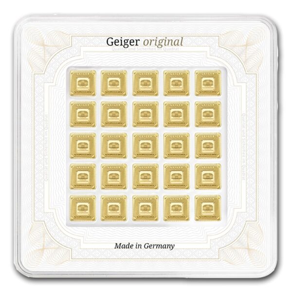 25 x 1 gram Goudbaar