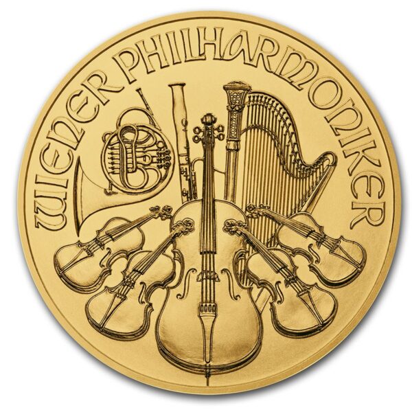 gouden wiener philharmoniker 1/2 oz 2021