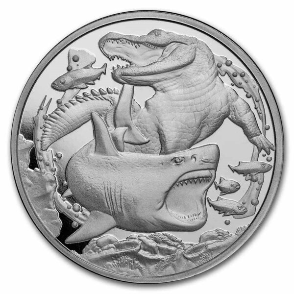 Apex Predators shark vs crocodile 2022 Niue