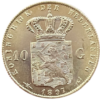 10 gulden 1897 Parels vast