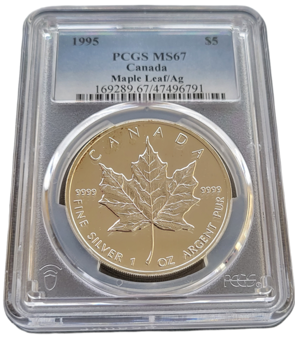 Maple Leaf 1995 PCGS MS67