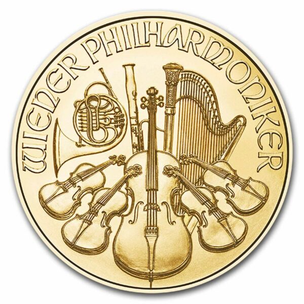 gouden wiener philharmoniker 1/25 oz 2025
