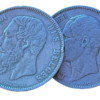 5 Frank 1848/1876 Leopold 1 en 2