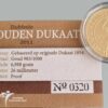 Dubbele Gouden Dukaat 2011