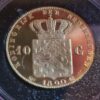 Gouden Penning (1890) Koningin Wilhelmina en Emma