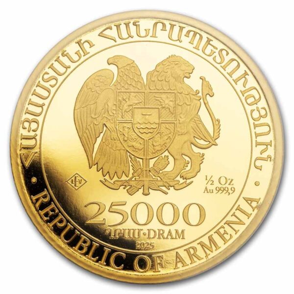 Gouden Noah Ark 1/2 oz 2025