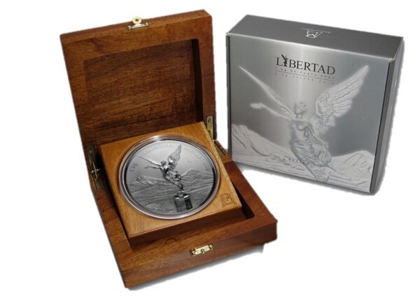 Mexican Libertad 1 kg 2015 reverse proof