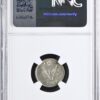 Zilveren 1/2 Duit VOC Holland 1756 – MS62 NGC | Ex-Vinkenborg Collectie