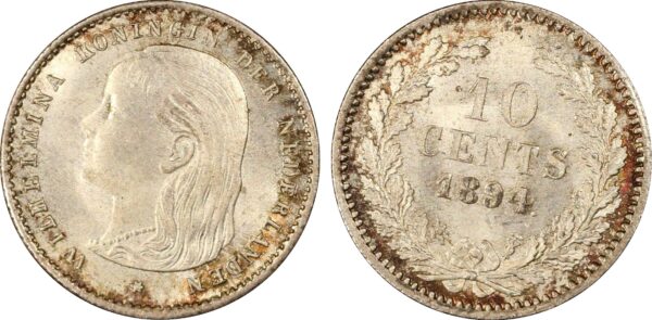 10 cent 1894 MS66 PCGS Top Pop