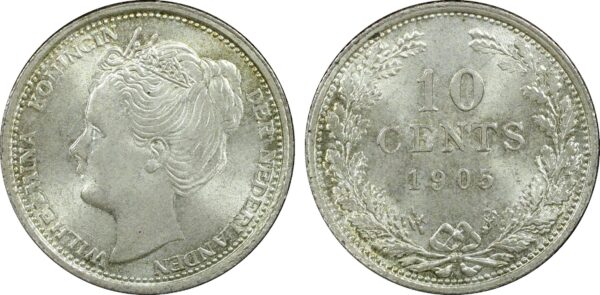 10 cent 1905 MS66 PCGS Ex NM Collection
