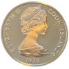 Gouden Cook Islands 1978 munt - James Cook 250th Anniversary